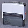 スタンプ／シャイニー製／長方形／S-825／シルバー