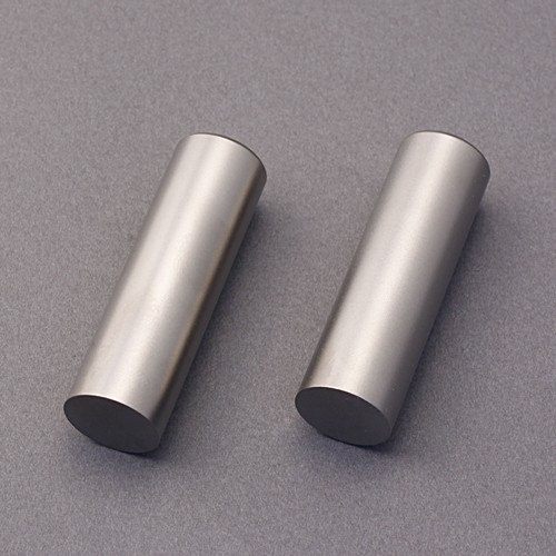 法人印鑑セット-シルバーチタン代表印-銀行印2本MSセット(丸寸胴18mm-丸寸胴16.5mm)／商品画像1